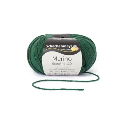 Image de Schachenmayr Merino Extrafine 120, 50 g Forest Fils à tricoter à la main