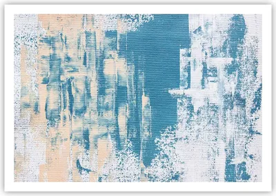 Produktbild von Poster - Poster ohne Rahmen - Blau Farben Hintergrund - 100x70 cm - Wand Bild - Wanddeko - Wandbilder - Kunstposter - Wandposter - Bilder - Kunstdruck - Wanddekoration - Wandbild - P2XAA100x70-5062