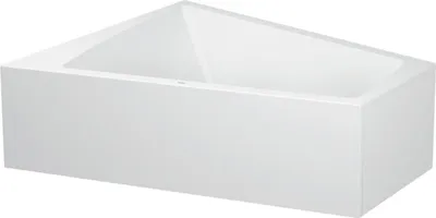 Produktbild von Duravit Badewanne Paiova 180 x 140 x 60 cm Ecke links, mit Acrylverkleidung, weiß, 700268000000000