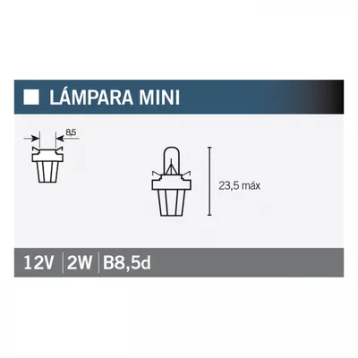 Produktbild von OSRAM Glühlampe, Instrumentenbeleuchtung Artikel: 2722MF