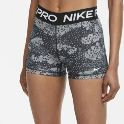 Obrázok produktu pre Šortky NIKE Pro Dri-FIT Women's Grey/Black/White Sivo-čierno-biela M