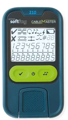 Zdjęcie produktu dla SOFTING CableMaster 210, tester ciągłości i okablowania