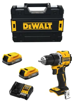 Produktbild von Schlagbohrschrauber DeWALT DCD794E2T (2 x 1,7 Ah Powerstack + DCB1104 + TSTAK II)