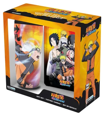 Produktbild von Set aus Reisebecher und Notizbuch für Anime-Fans