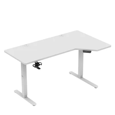 Produktbild von MARK ADLER Leader 9.1 | Ergonomischer elektrischer Schreibtisch mit höhenverstellbarer Tischplatte | Weiß