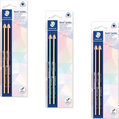 Obrázok produktu pre STAEDTLER Bleistift Noris Pastell 2er- Set Dreikant