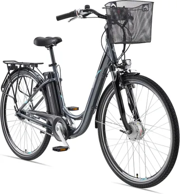 Produktbild von Telefunken E-Bike RC840 28 Zoll mit 7-Gang Shimano Nabenschaltung - Frontmotor 250W /10,4Ah / 36V Sitzrohrakku anthrazit