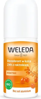 Obrázek produktu pro Weleda 4001638502399, Ženy, Deodorant, Kuličkový deodorant, Dávkovač, 50 ml, 24 h