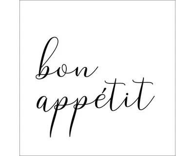 Produktbild von Glasbild Bon Appetit III 50x50 cm