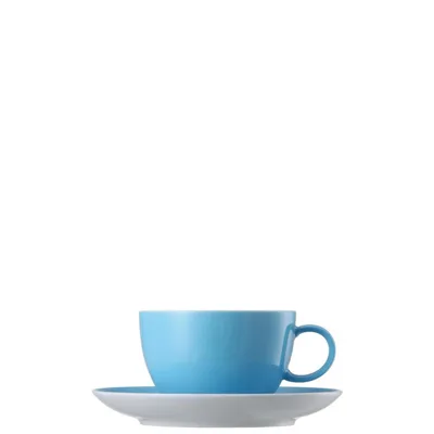 Produktbild von Teetasse 2-tlg. - Sunny Day Waterblue / Blau - Thomas - 10850-408530-14640