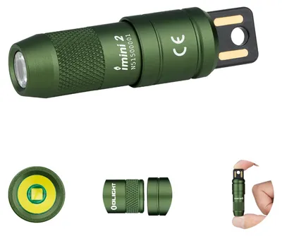Productafbeelding van OLIGHT iMini 2 Mini LED zaklamp, sleutelhanger, EDC, USB oplaadbaar