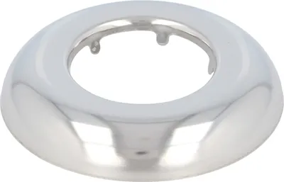 Produktbild von tecuro Siphonrosette Innen-Ø 32 mm x Außen-Ø 65 mm x Höhe 13 mm, Messing verchromt