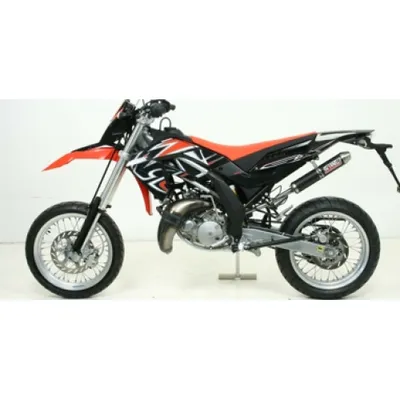 Image de Système d'échappement Giannelli avec silencieux avant, sans homologation ABE, pour Aprilia