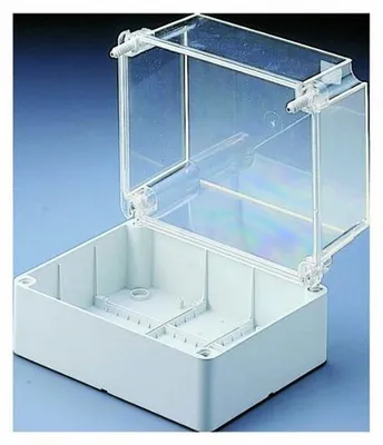 Produktbild von Gewiss GW44437, Grau, Transparent, 190 mm, 140 mm, 140 mm
