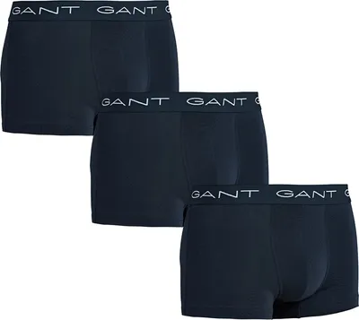 Image de Boxers pour homme GANT, lot de 3 - Boxers, coton stretch bleu marine, taille S