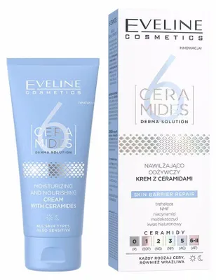 Immagine prodotto di Eveline Cosmetics 6 Ceramides – crema viso, idratante, lenitivo