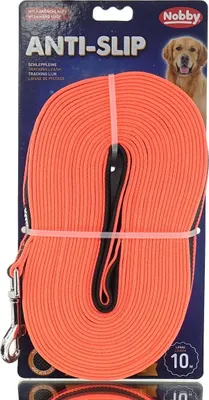 Produktbild von Nobby® Hunde Schleppleine Anti-Slip Neonorange 10 Meter