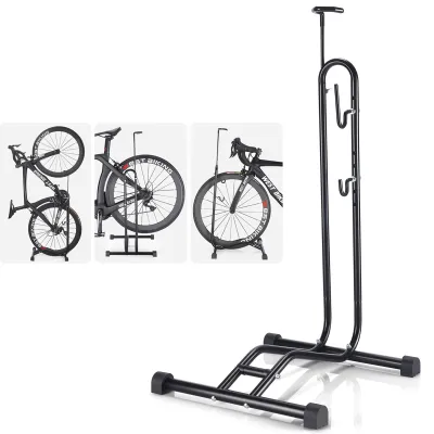 Produktbild von Fahrradständer Boden, 3 Funktionen zum waagerecht und senkrecht Einhängen oder Hineinstellen geeignet, 20 bis 27.5 Zoll für Vorderrad oder Hinterrad