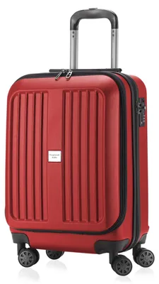 Produktbild von HAUPTSTADTKOFFER - X-Berg - Handgepäck + Laptopfach Koffer Trolley Hartschale, TSA, 55 cm, 42 Liter,Rot