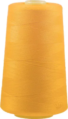 Produktbild von 4572m Overlock-Garn Overlock-Nähgarn Polyestergarn Farbe 501 bis 540, Farbe:A520 melonengelb