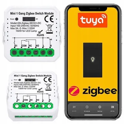 Image de Sone DC Zigbee 3.0 : Relais-contrôleur, sans tension, pour la maison intelligente