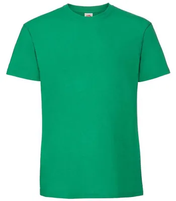 Immagine prodotto di Fruit of the Loom - Maglietta da uomo "Iconic 195 Premium" FK2657 (S) (verde irlandese)