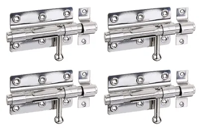 Produktbild von Alberts 4x Bolzen-Schlossriegel 153 mm Edelstahl Bolzenriegel