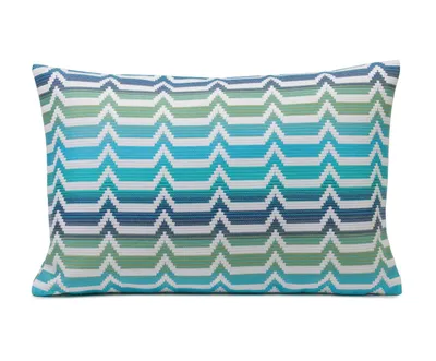 Produktbild von Gözze Outdoor-Kissenhülle NAXOS 40 x 60 cm Farbe türkis mit Reißverschluss
