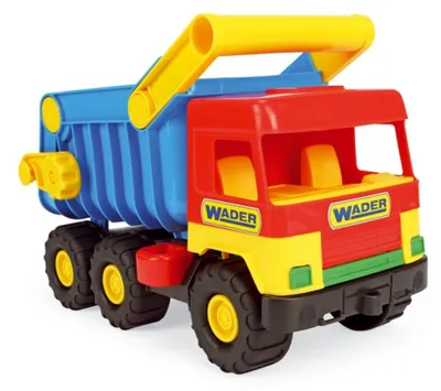 Zdjęcie produktu dla Środek samochodu Wywrotka plastikowa 38cm 2 kolory Wader
