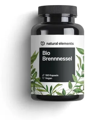 Produktbild von Brennnessel Kapseln - 180 Kapseln_für 3 Monate