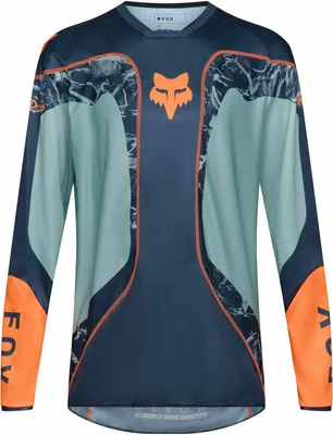 Produktbild von FOX 180 Image Print Motocross Jersey, blau/orange, XL