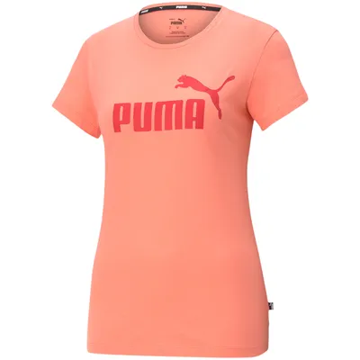 Produktbild von PUMA Essentials Logo T-Shirt Damen georgia peach XS