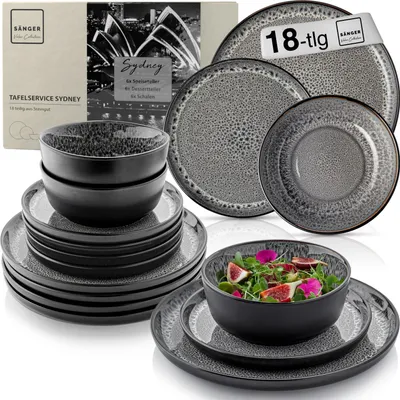 Produktbild von SÄNGER Speiseteller 4-teilig Mixed colors