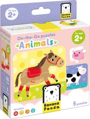 Produktbild von On-The-Go Puzzles Animals 2+ Toddler Puzzle