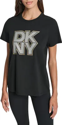 Produktbild von Dkny Dw8000050 Kurzarm-t-shirt Schwarz M Frau Schwarz M