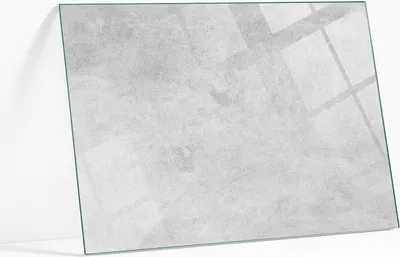 Produktbild von Bedruckte Glas Tischplatte 80x60 cm – Glasplatte mit Motiv – Esstischplatte bedruckt – Sicherheitsglas mit Druck – Tischplatte Ersatz – pflegeleicht – modern – dekorativ – Motivglas – Glastisch modern – Glasplatte Kunst – Glastischplatte Nachbildung –  Betonstruktur mit Kratzern