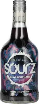 Produktbild von Sourz Black Currant The Original Sweet and Sour Shot | 15 % vol | 0,7 l