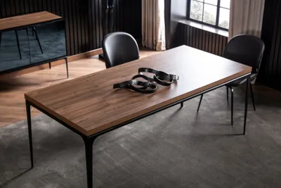 Immagine prodotto di Tavolo da cucina Tavolo da pranzo Tavoli Mobili legno 200x92cm Tavoli da pranzo Soggiorno