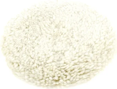Produktbild von Rundes Wollen Politur Polierpad 9" 230mm Beige Für Auto Polierer