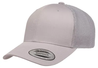 Imagen del producto de Gorra clásica tipo camionero, modelo FK1758 (talla única), color plateado