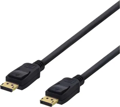 Produktbild von Deltaco DP-1020D, 2 m, DisplayPort, DisplayPort, Stecker, Stecker, 3840 x 2160 Pixel