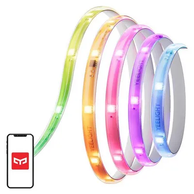 Produktbild von Yeelight D1 Lightstrip RGBIC, Smarter RGB LED-Streifen, Matter, 20m