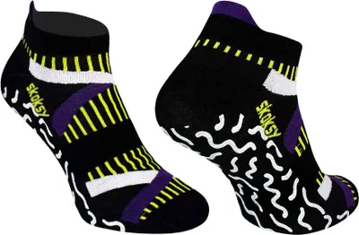 Produktbild von ZOOKSY - Rutschfest Yoga Socken aus Baumwolle (1 Paar) I Füßlinge für Damen und Herren I Ideal für Yoga, Pilates, Fitness I Stopper Tanzsocken I Stoppersocken Damen (D1)