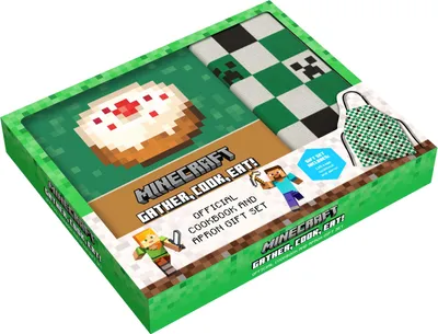 Produktbild von Minecraft: The Official Cookbook and Apron Gift Set