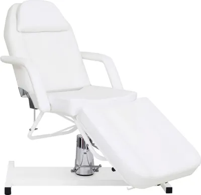 Obrázok produktu pre Masážny stôl, biely 180x62x(87-112) cm