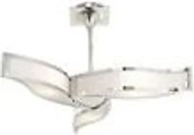 Immagine prodotto di 6577-17 Lampada a sospensione Paul Neuhaus Vasto cromata, con 3 lampadine LED E27 da 4 W in omaggio