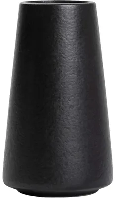 Immagine prodotto di Omgoods - Vaso floreale minimalista nero in Vetroceramica, 15 cm