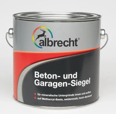 Produktbild von Albrecht Beton- und Garagen-Siegel 5 L RAL 7030 steingrau