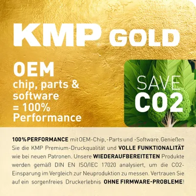 Immagine prodotto di KMP GOLD Patrone HP 963XL (3JA30AE) black 2300 S. remanufactured