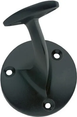 Produktbild von Intersteel Handlaufhalter flach Auflage Schraublöchern Schwarz